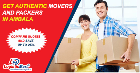 Packers and Movers in Ambala - LogisticMart